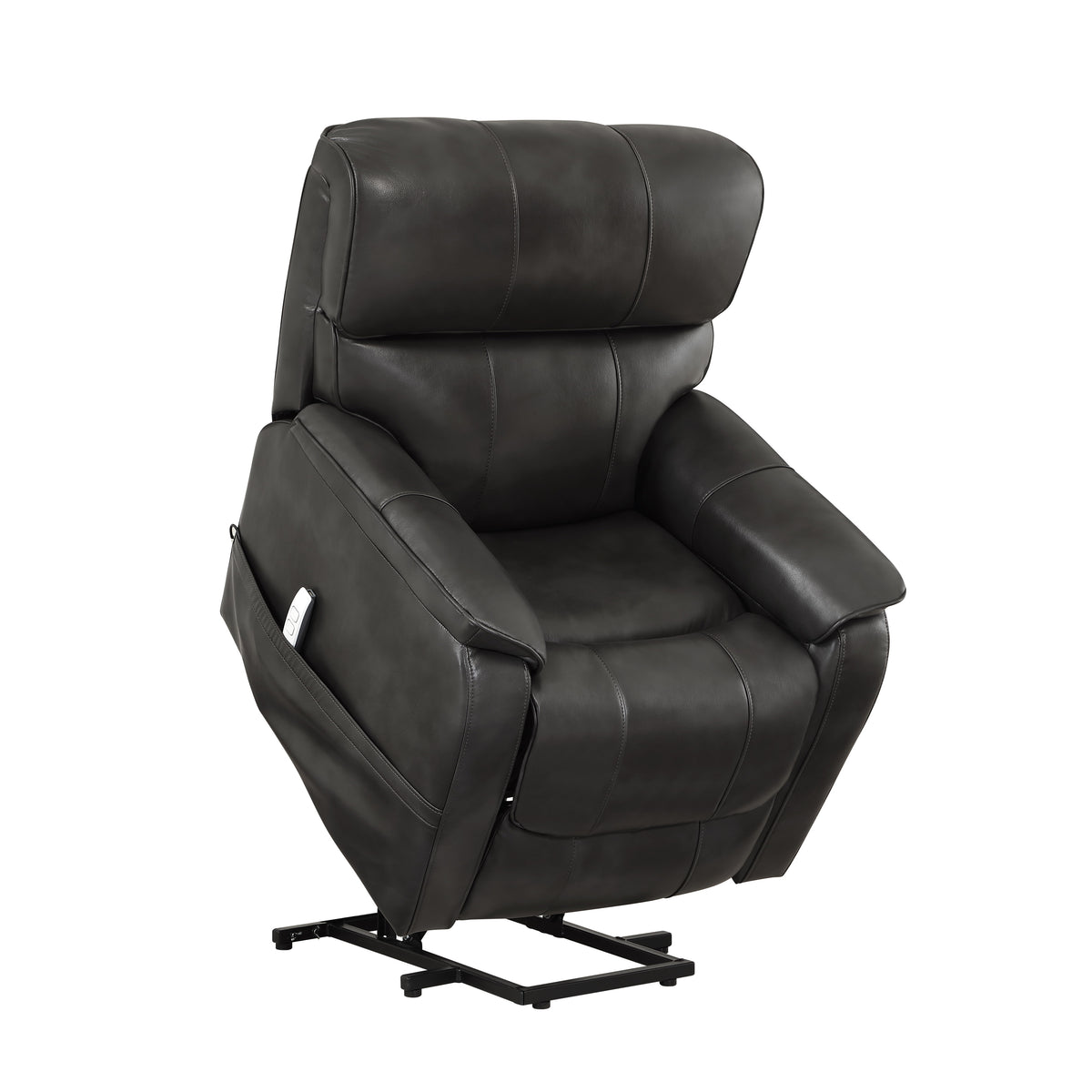 Power Lift Recliner Chair – Leather Match