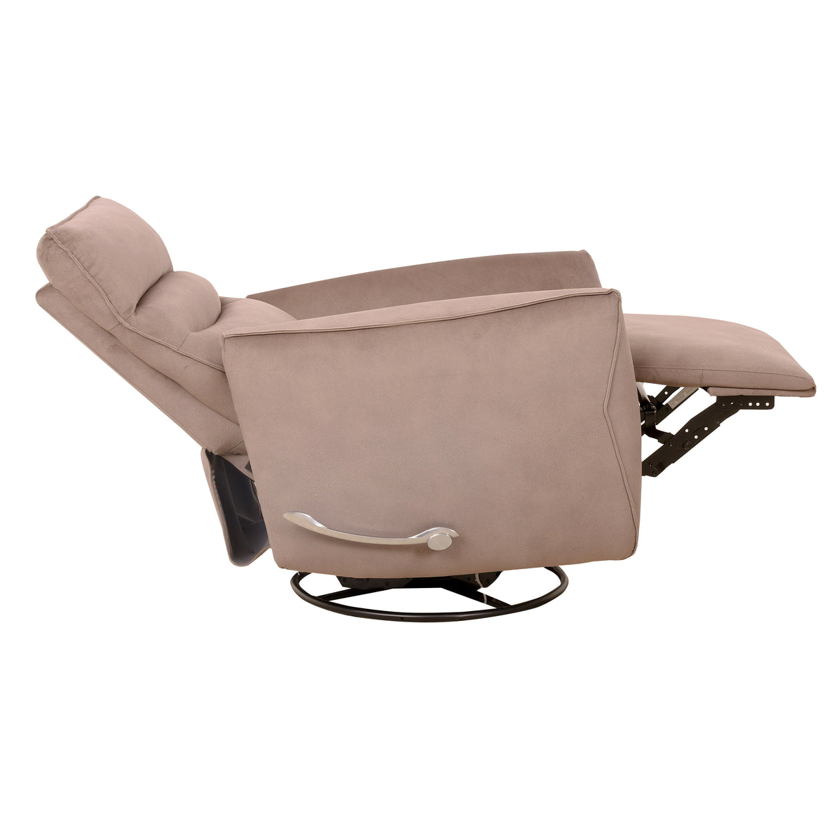 Tufted Glider Recliner Chair