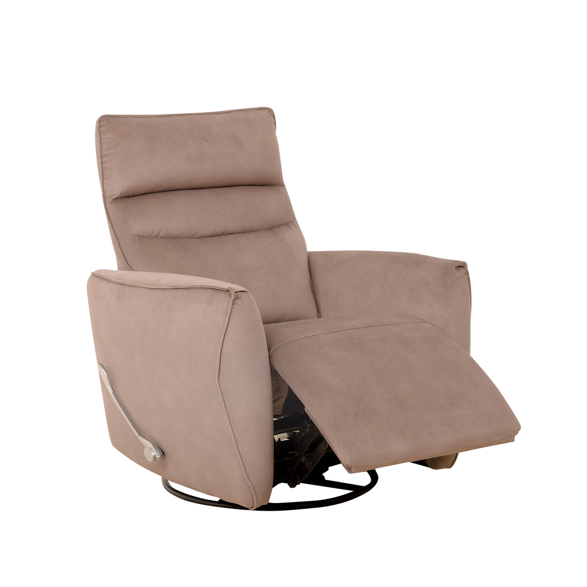 Tufted Glider Recliner Chair