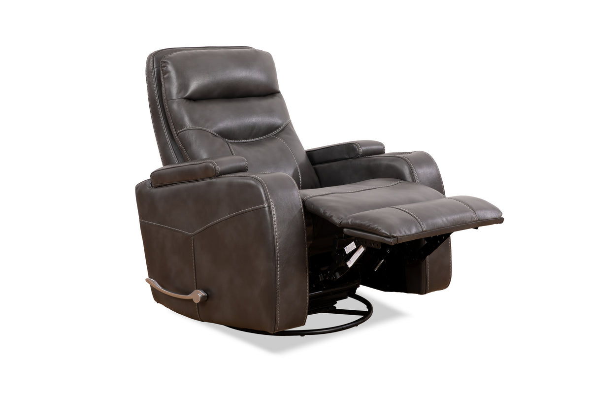 Swivel Glider Recliner – Grey