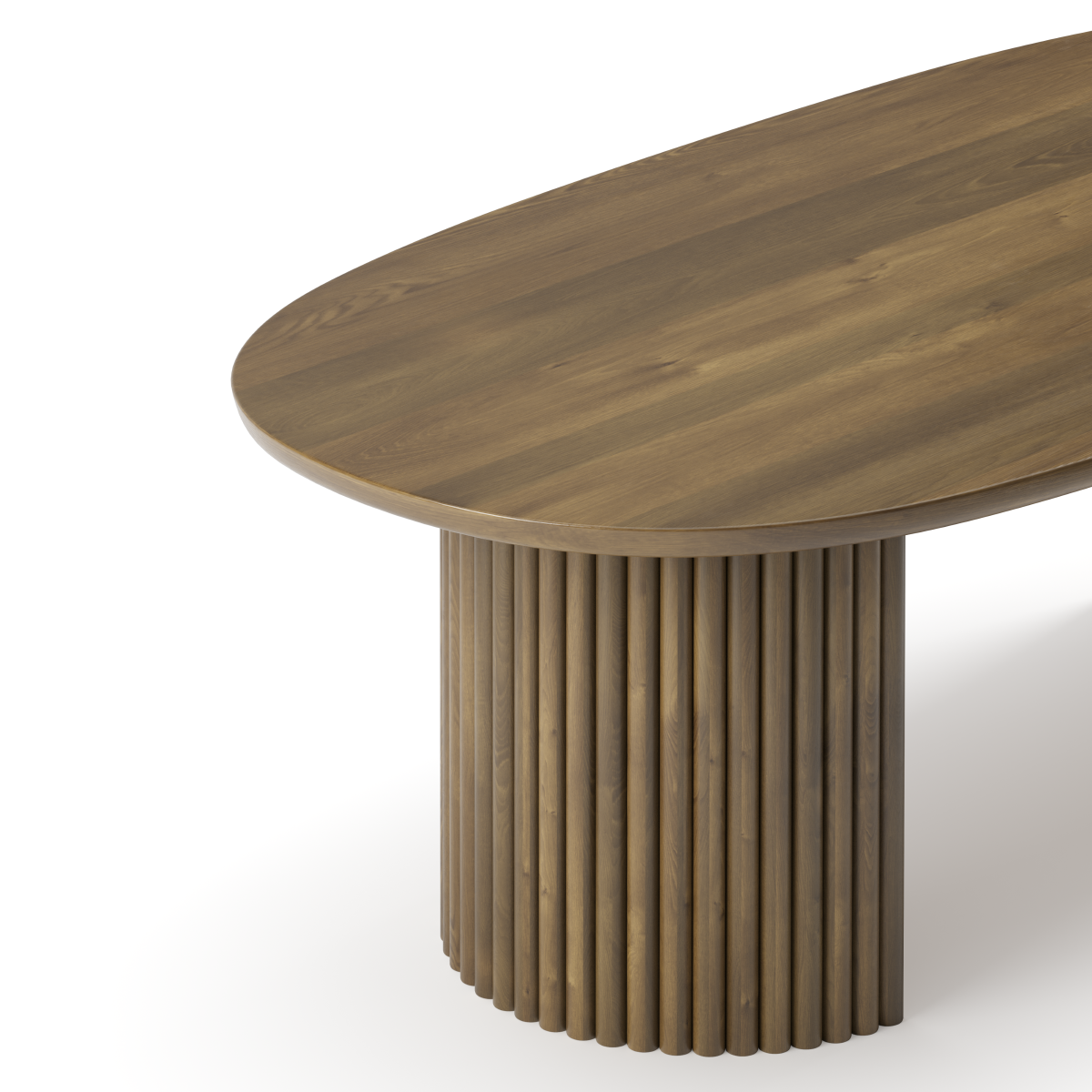 Mango Wood Dining Table – Walnut