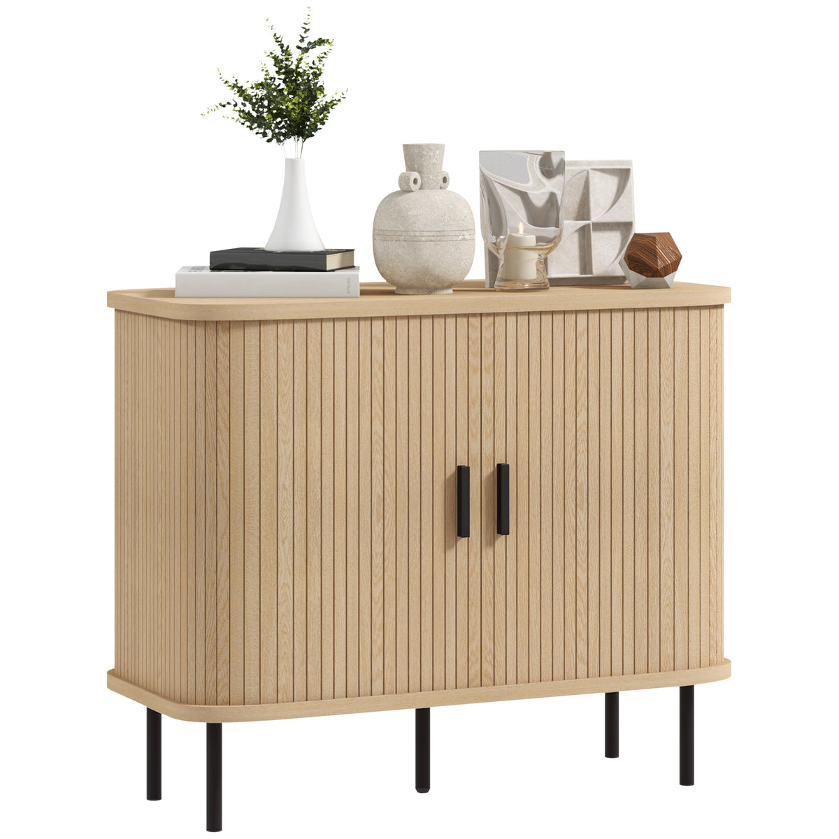 Sideboard Buffet Cabinet with Storage – 35"W x 30"H