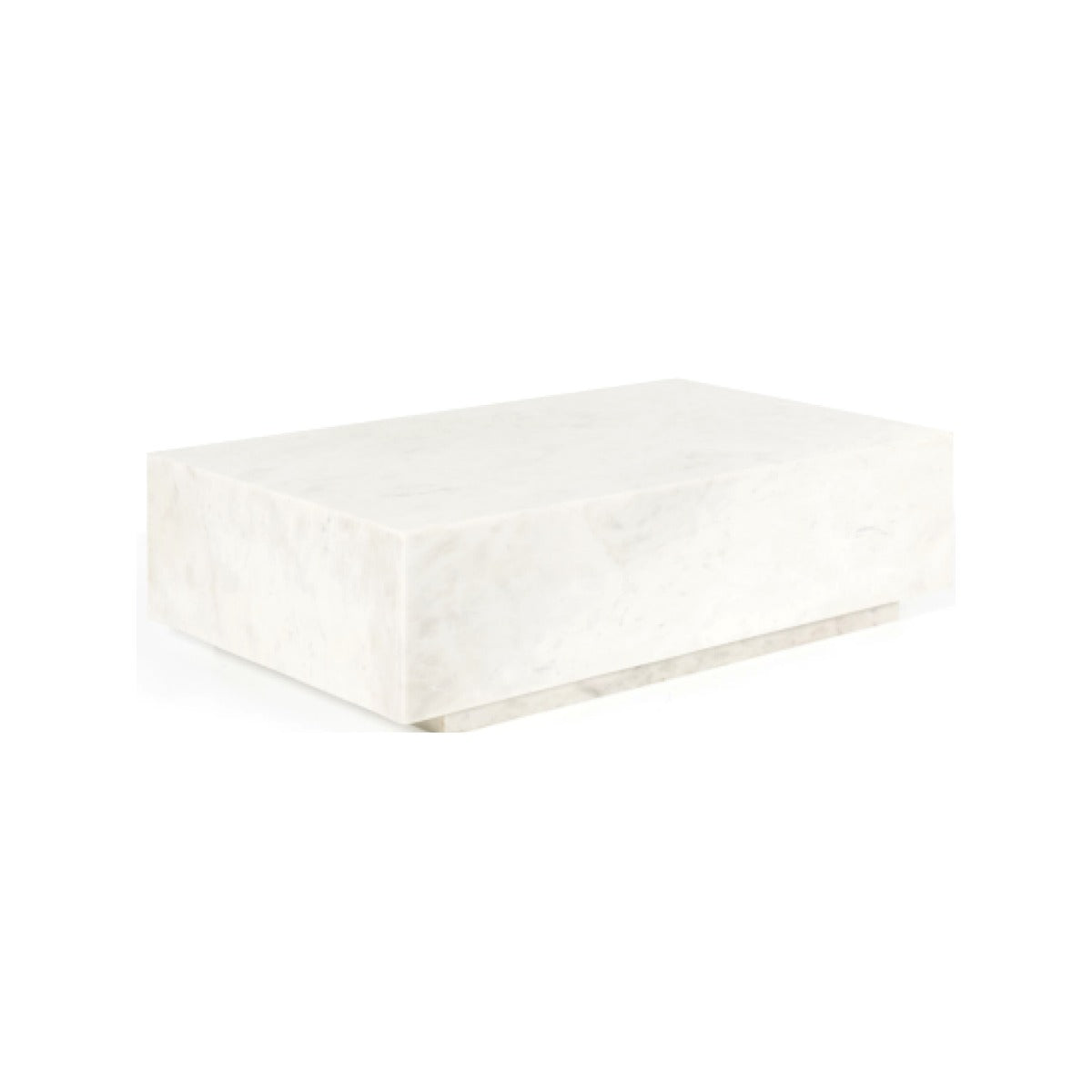 Marble Coffee Table – White