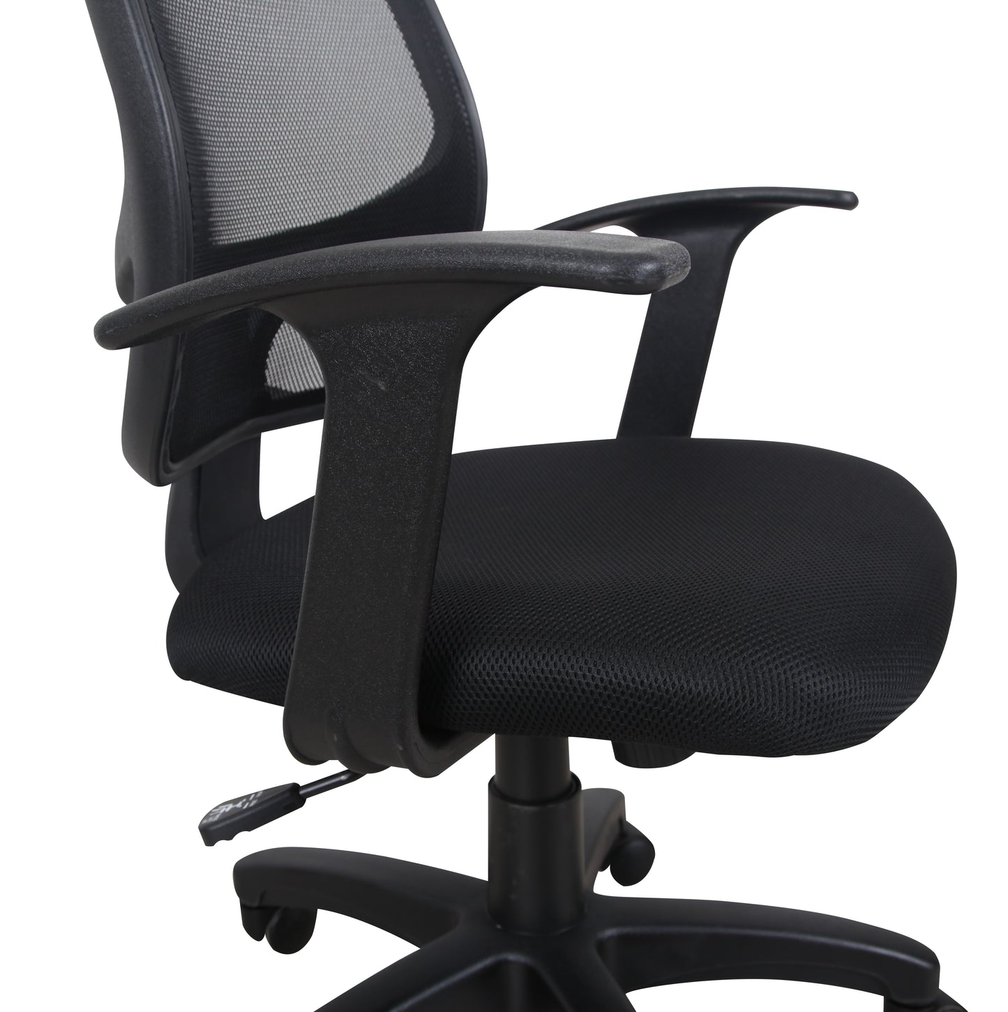 Eliza Mid-Back Ergonomic Mesh Office Chair with Adjustable Height Black