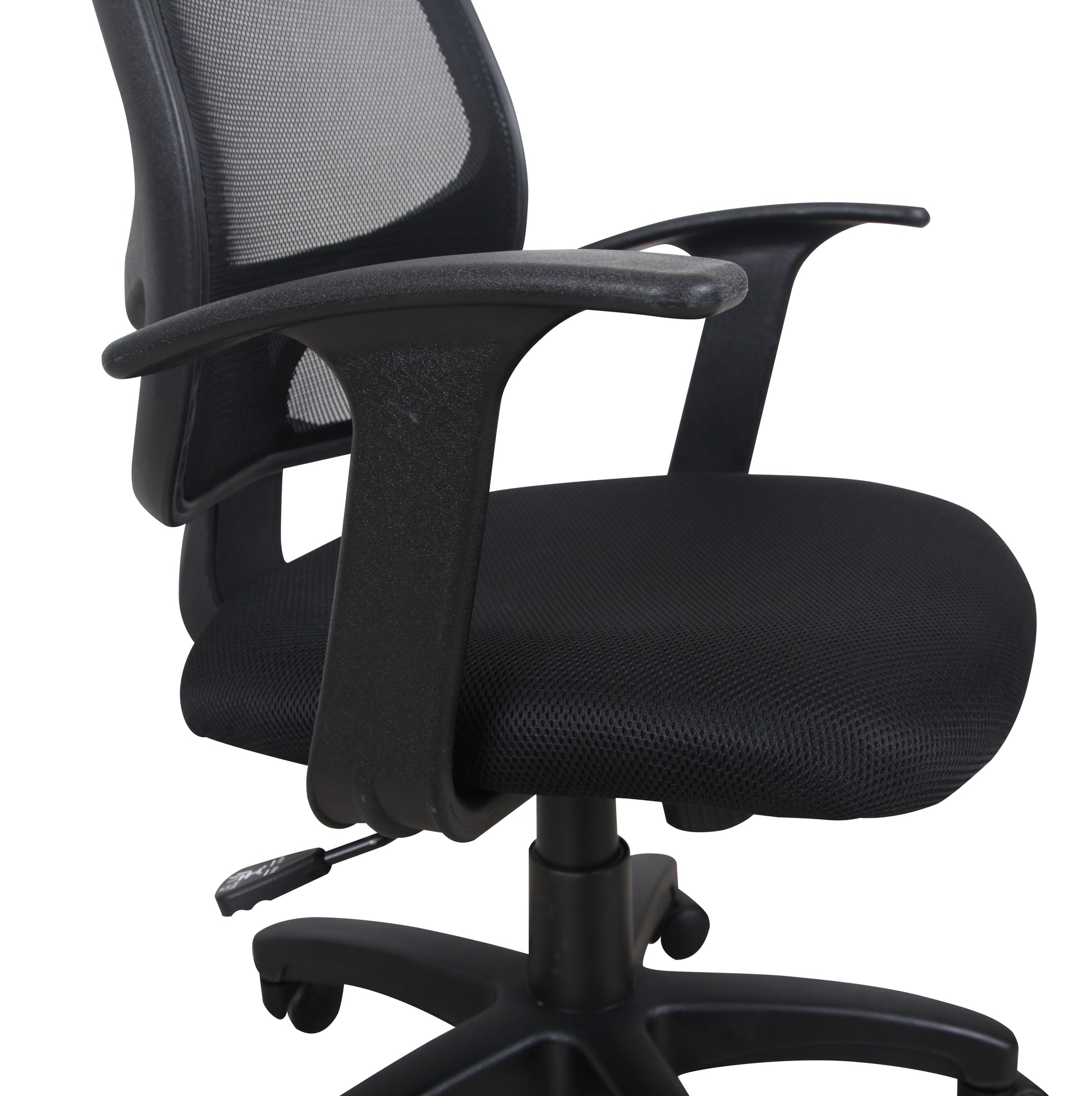 Eliza Mid-Back Ergonomic Mesh Office Chair with Adjustable Height Black