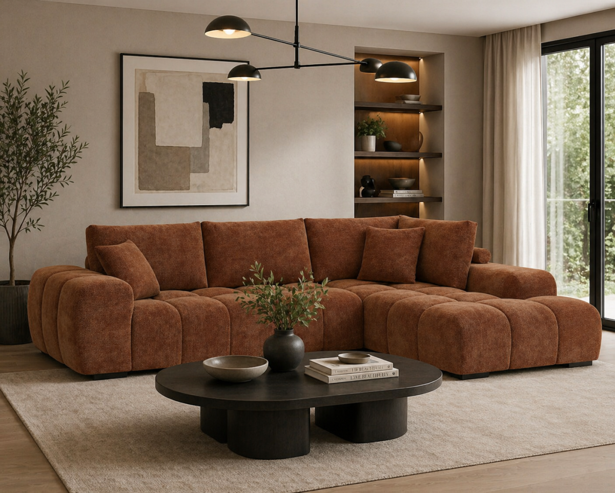 Sectional – Rust