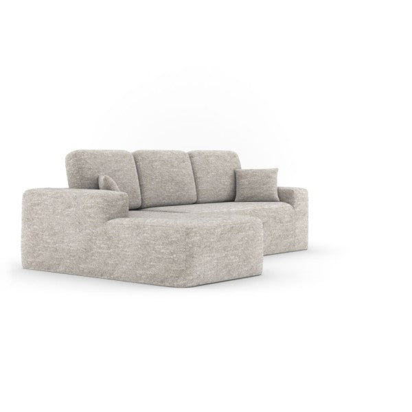 Brassex Isabel Sectional Beige Modern Design 60D Foam