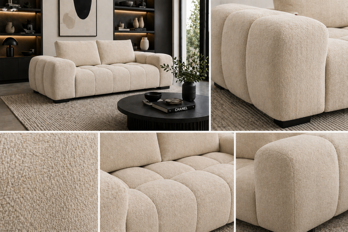 Solid Wood Sofa