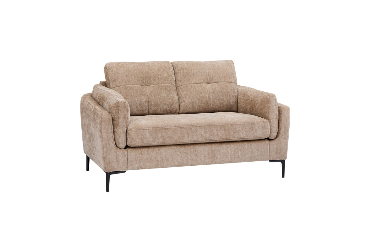 Channel-Tufted Contemporary 3-Piece Sofa Set – Taupe