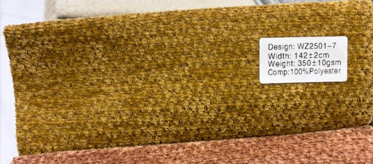 Tufted Sectional – Mustard