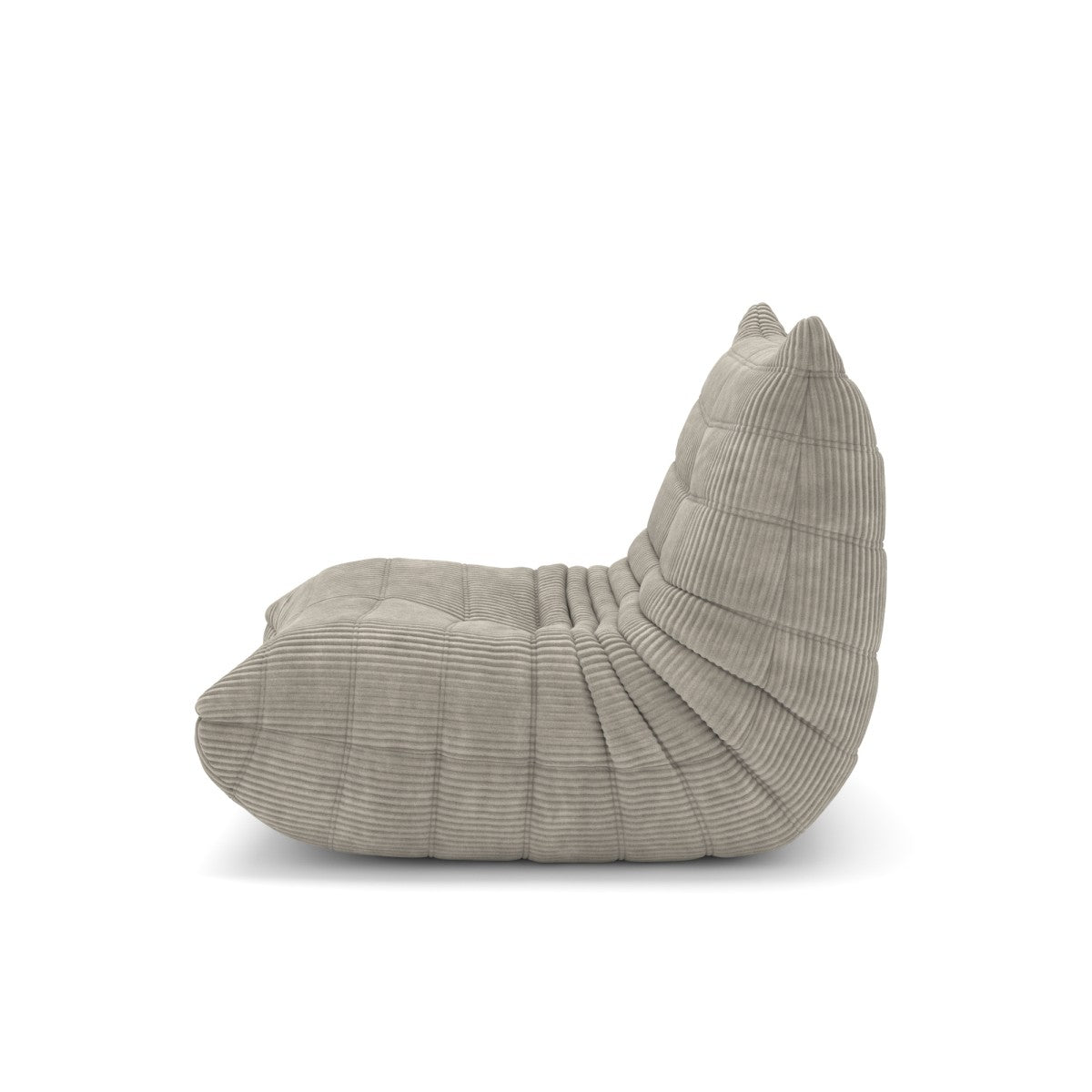 Modular Armless Chair – Beige