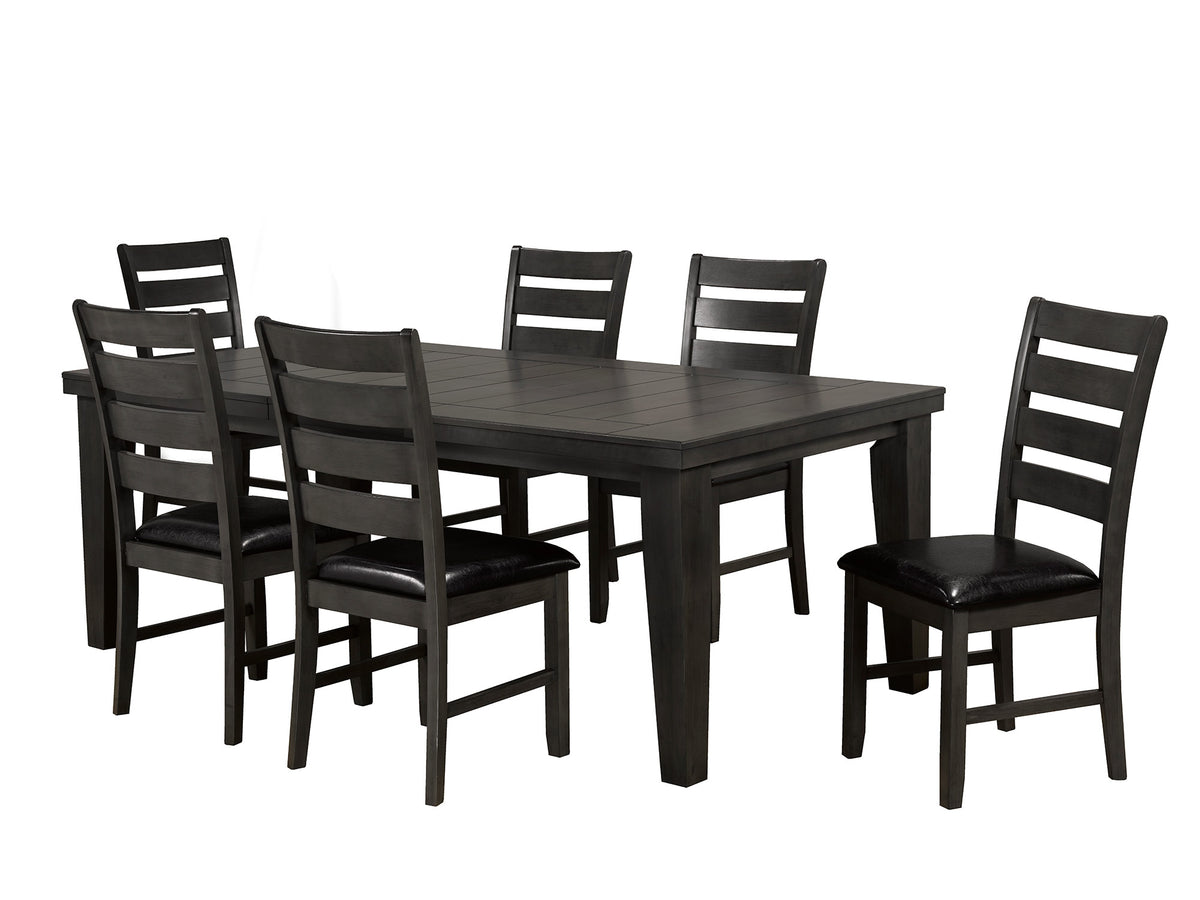 7-Piece Dining Set – Grey