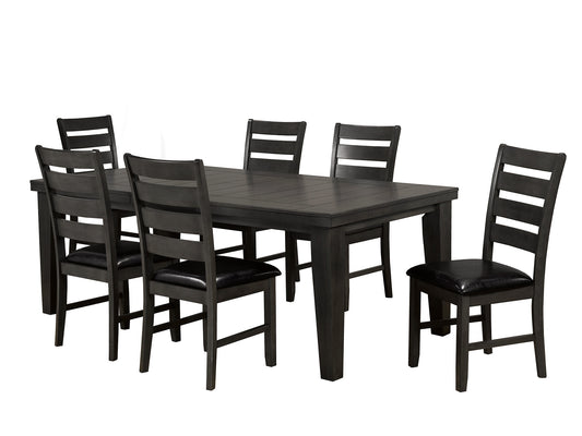 7-Piece Dining Set – Grey