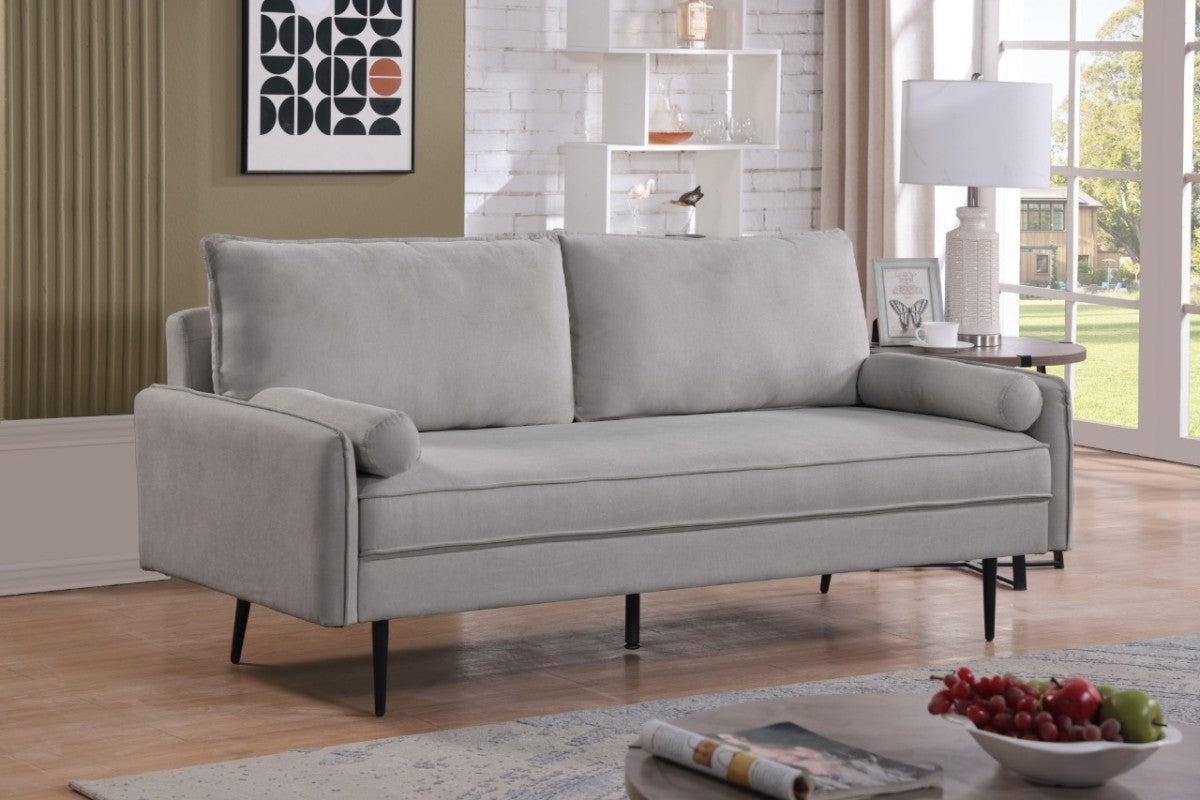 Upholstered Sofa – Grey