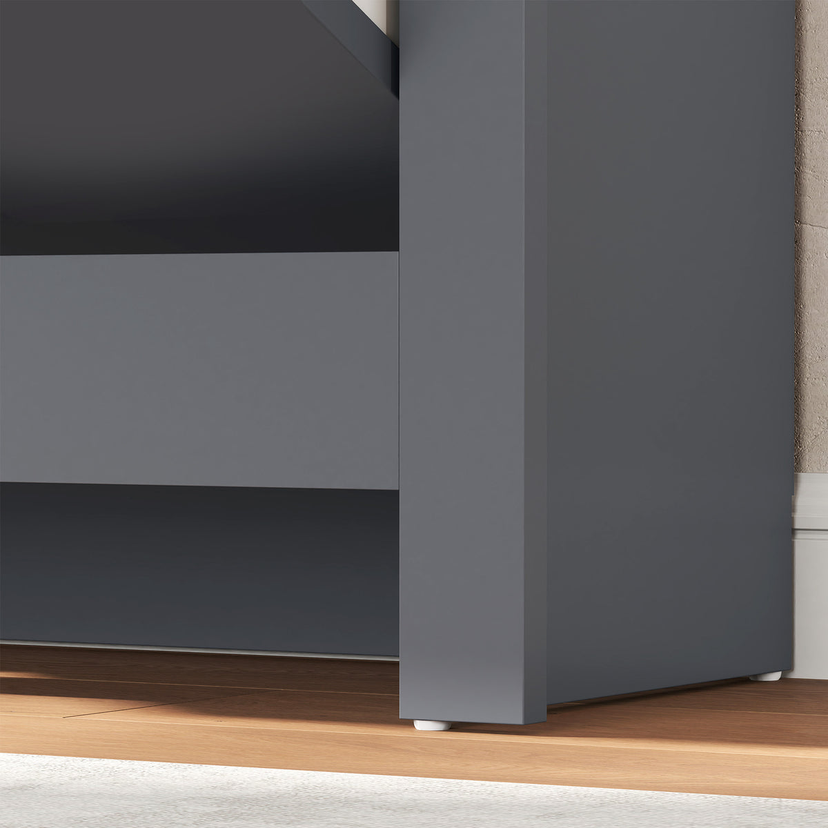 Shoe Storage Cabinet with 2 Flip Drawers – 28"W x 44"H