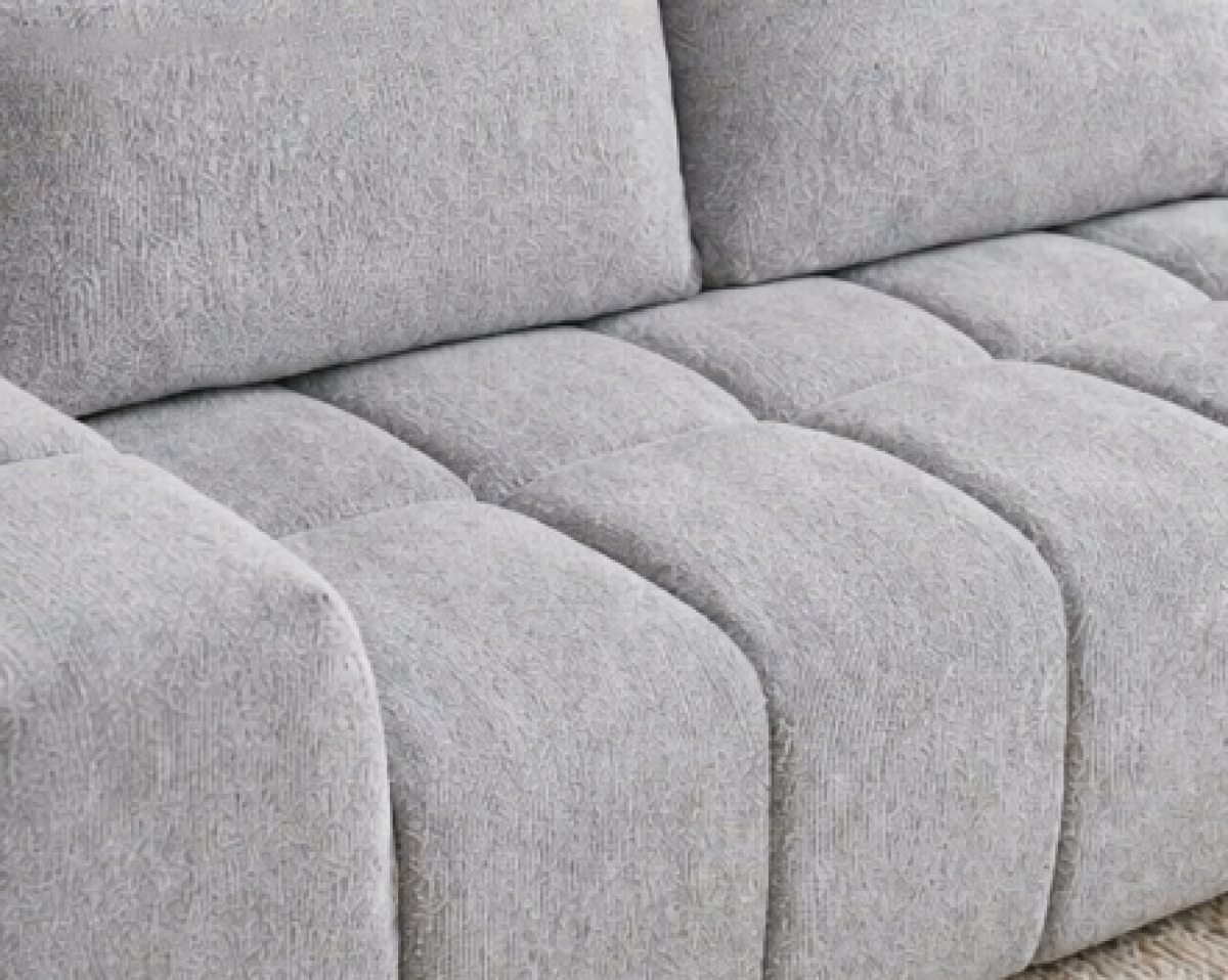 Channel-Tufted Sofa