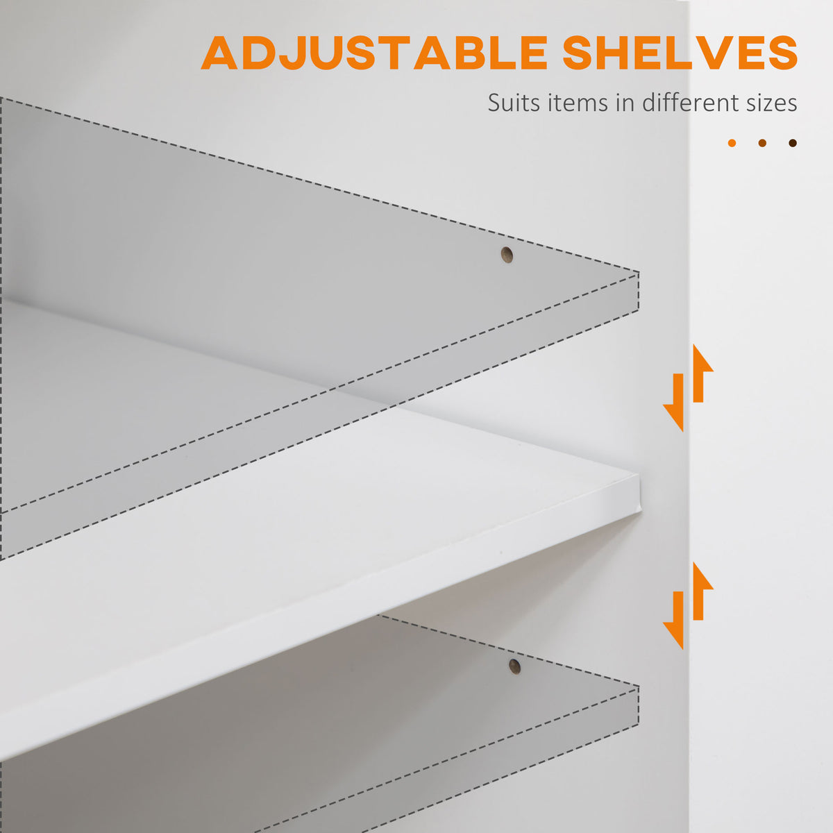 Kitchen Island with Storage – 43"W x 35"H