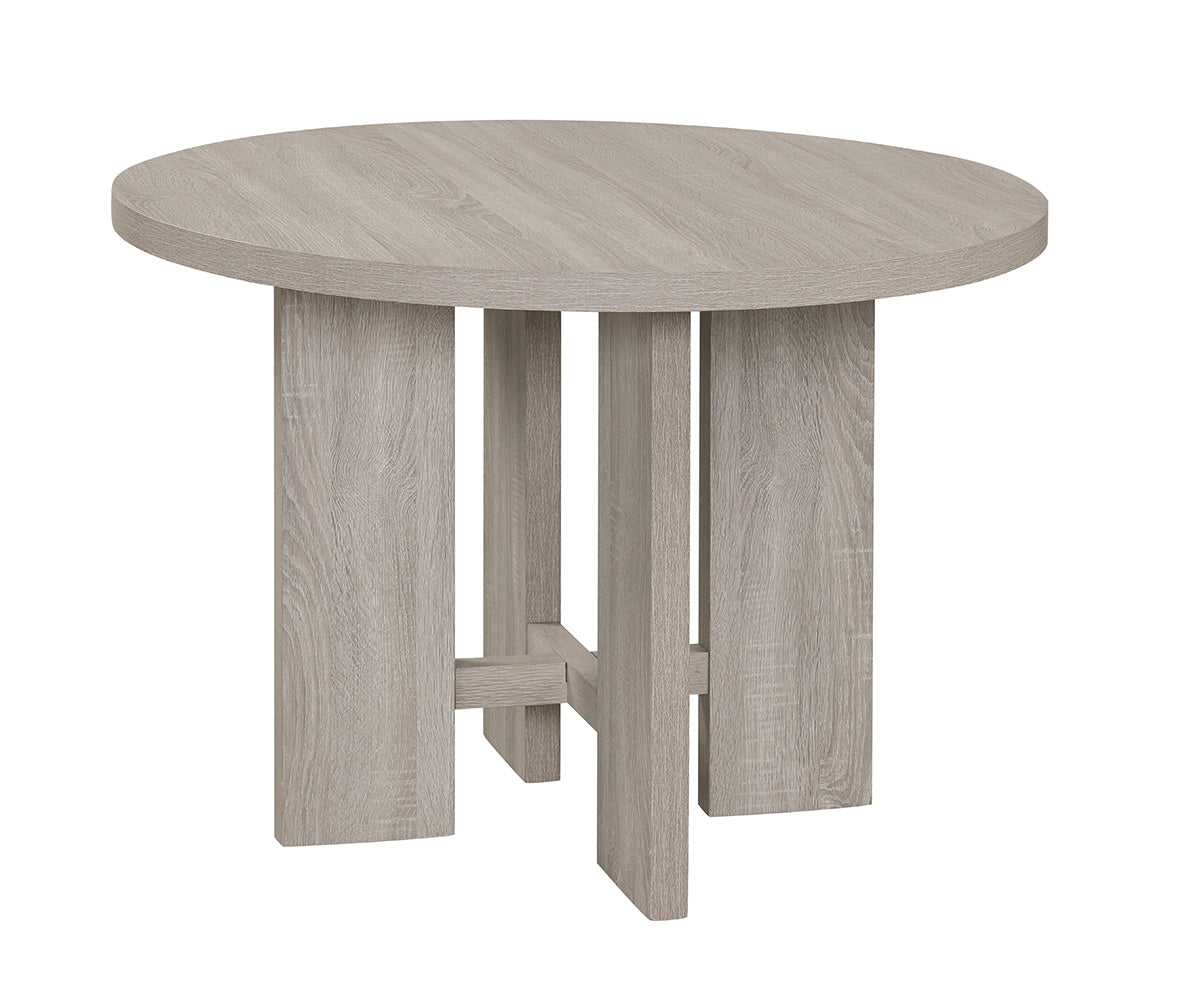 Rory Grey 5-Piece Solid Wood Dining Set DTS8636