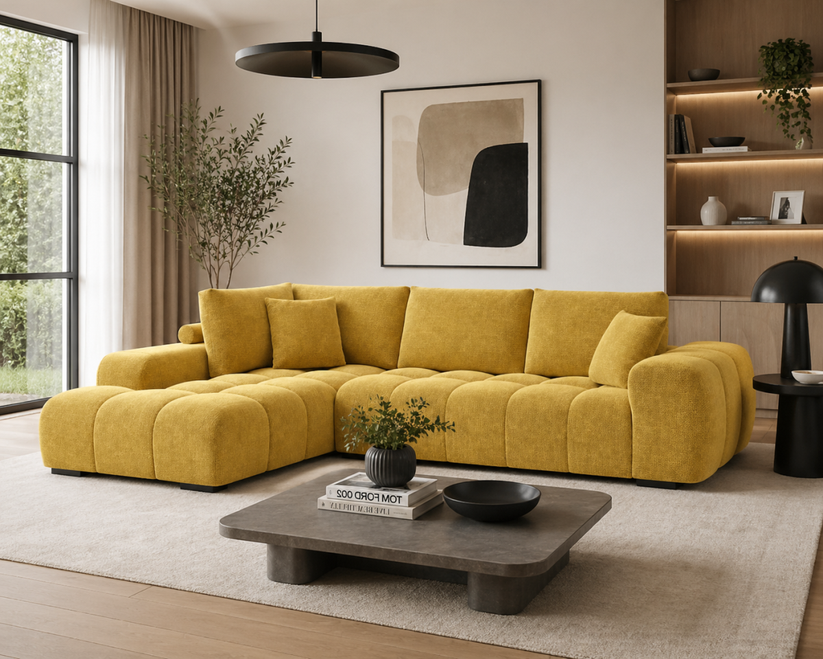 Sectional – Yellow
