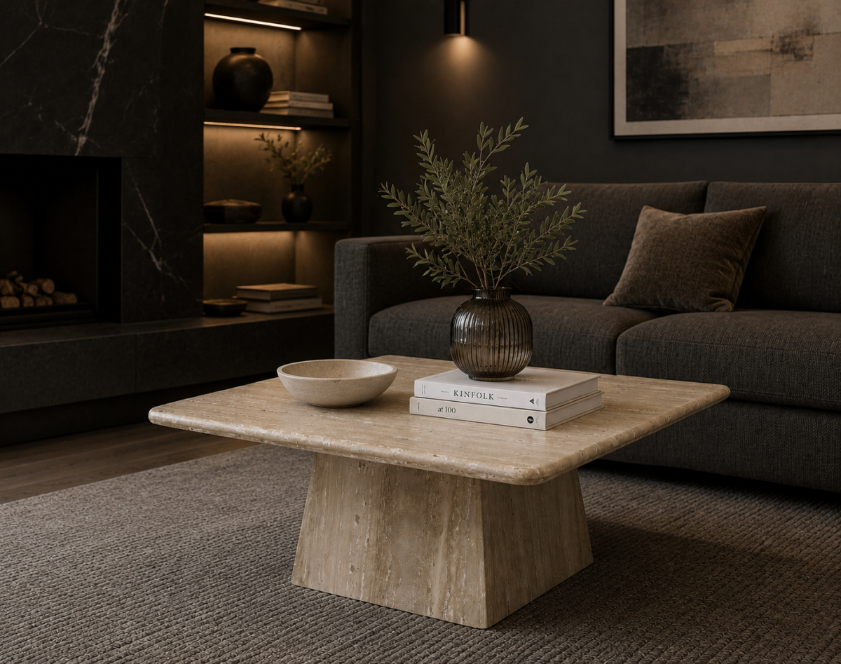 Marble Coffee Table – Sand