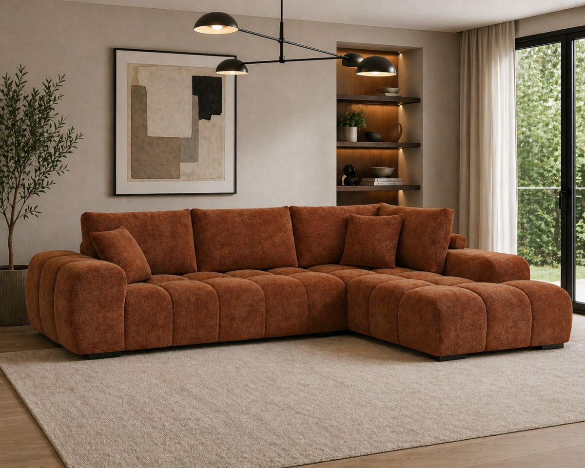 Sectional – Rust