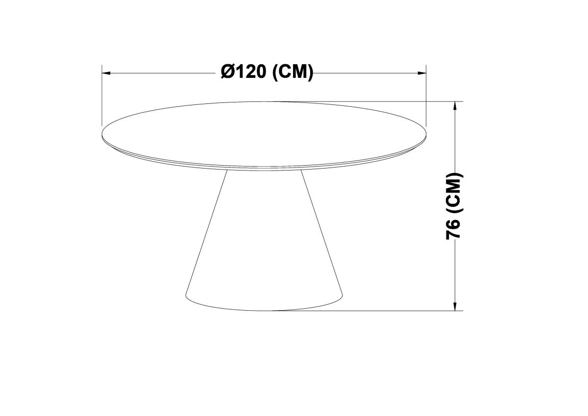 Mango Wood Dining Table – Espresso