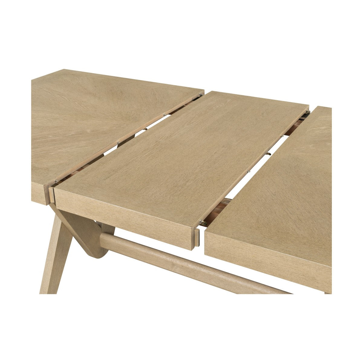 Rustic Extendable Dining Table – Natural