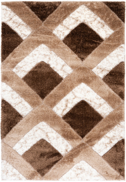 Puffy Shaggy 02308A Area Rug