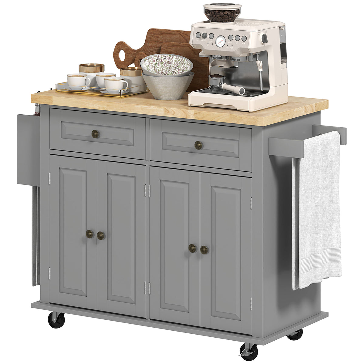 Kitchen Island with Storage – 44"W x 33"H