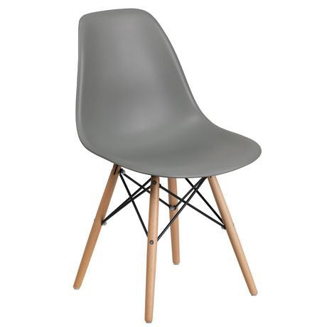 Eiffel-Style Molded Dining Chair – Set of 4