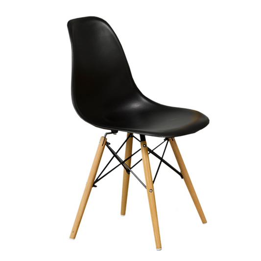 Eiffel-Style Molded Dining Chair – Set of 4