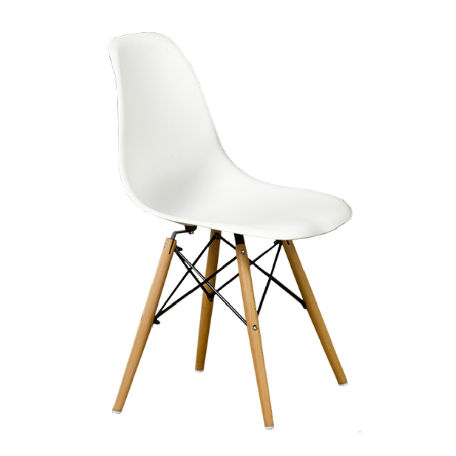 Eiffel-Style Molded Dining Chair – Set of 4