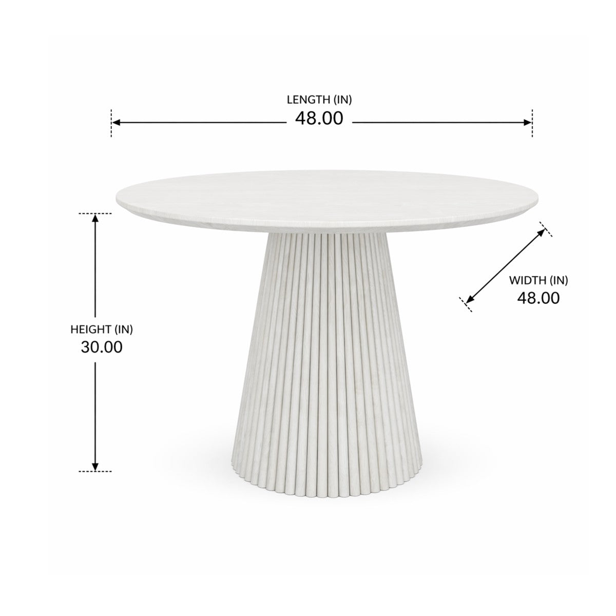Dining Table – White Wash