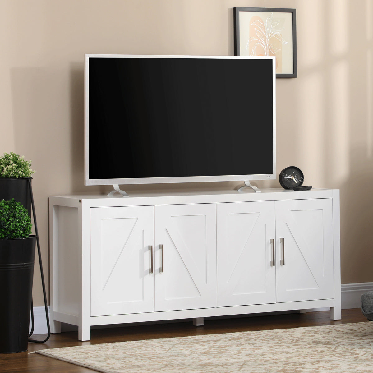 51" Sideboard Buffet with Barn Doors