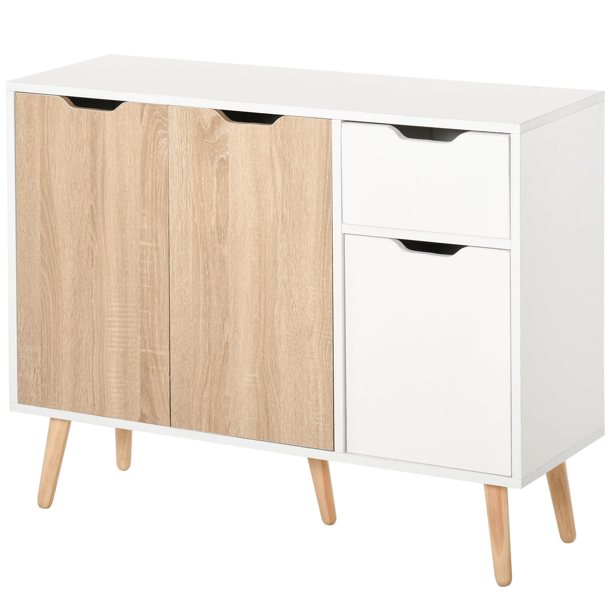 35" Sideboard Storage Cabinet with Drawer