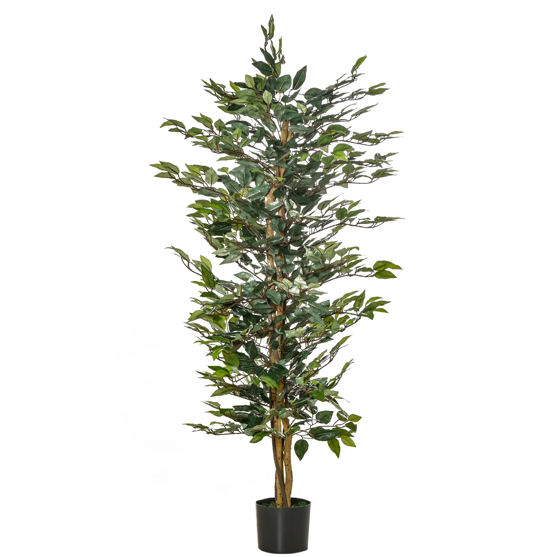HOMCOM 5FT Artificial Ficus Tree