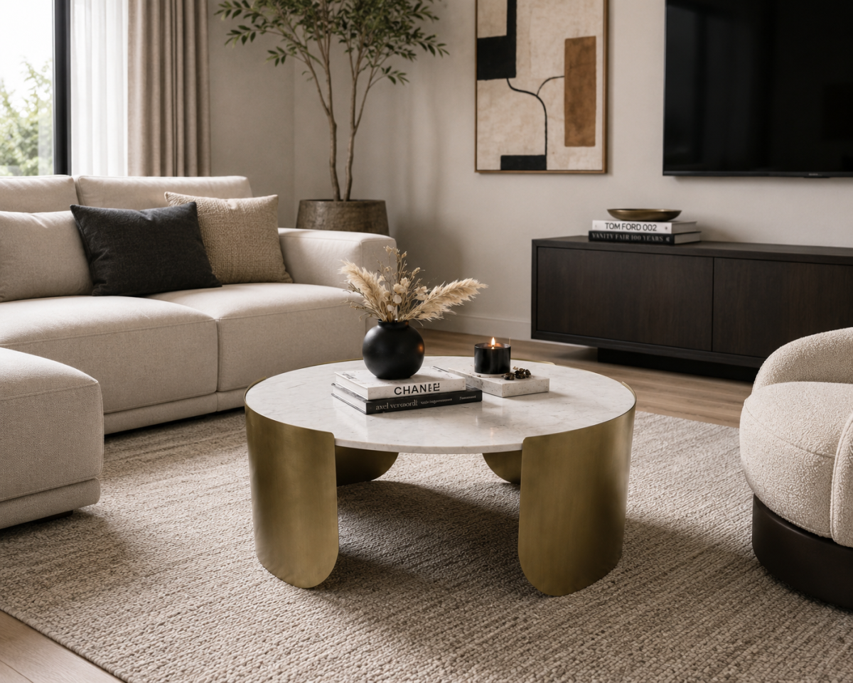 Coffee Table – Gold