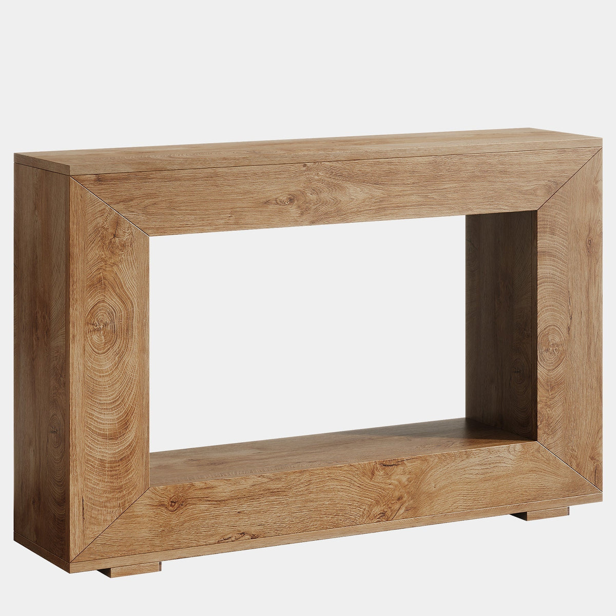 Farmhouse Console Table, 47" Wood Entryway Sofa Table with Storage