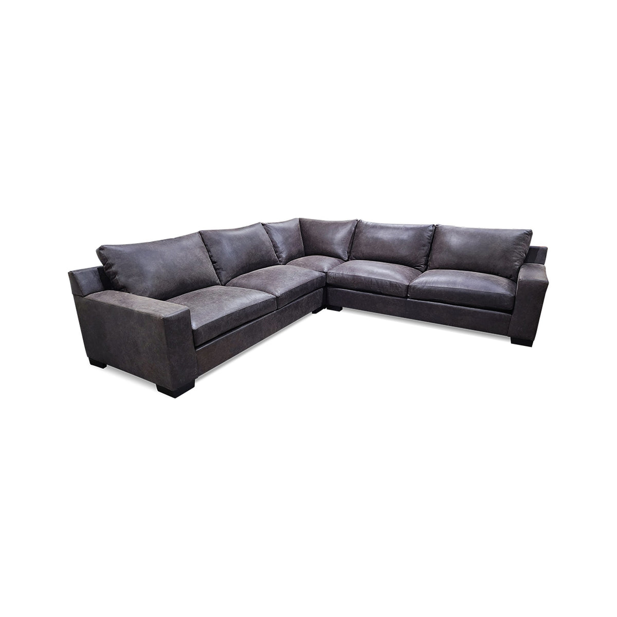 Varenna 39 leather sectional