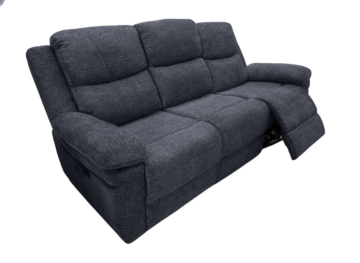 Upholstered Power Recliner Sofa