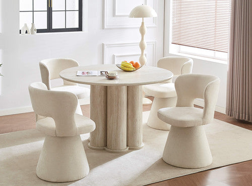 T-1435 Table & C-1436 Chair Modern Dining Set