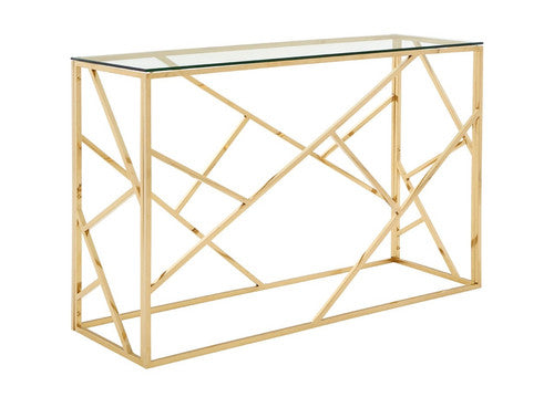 IF-2340/IF-2341 Coffee Table Set with Gold Frame