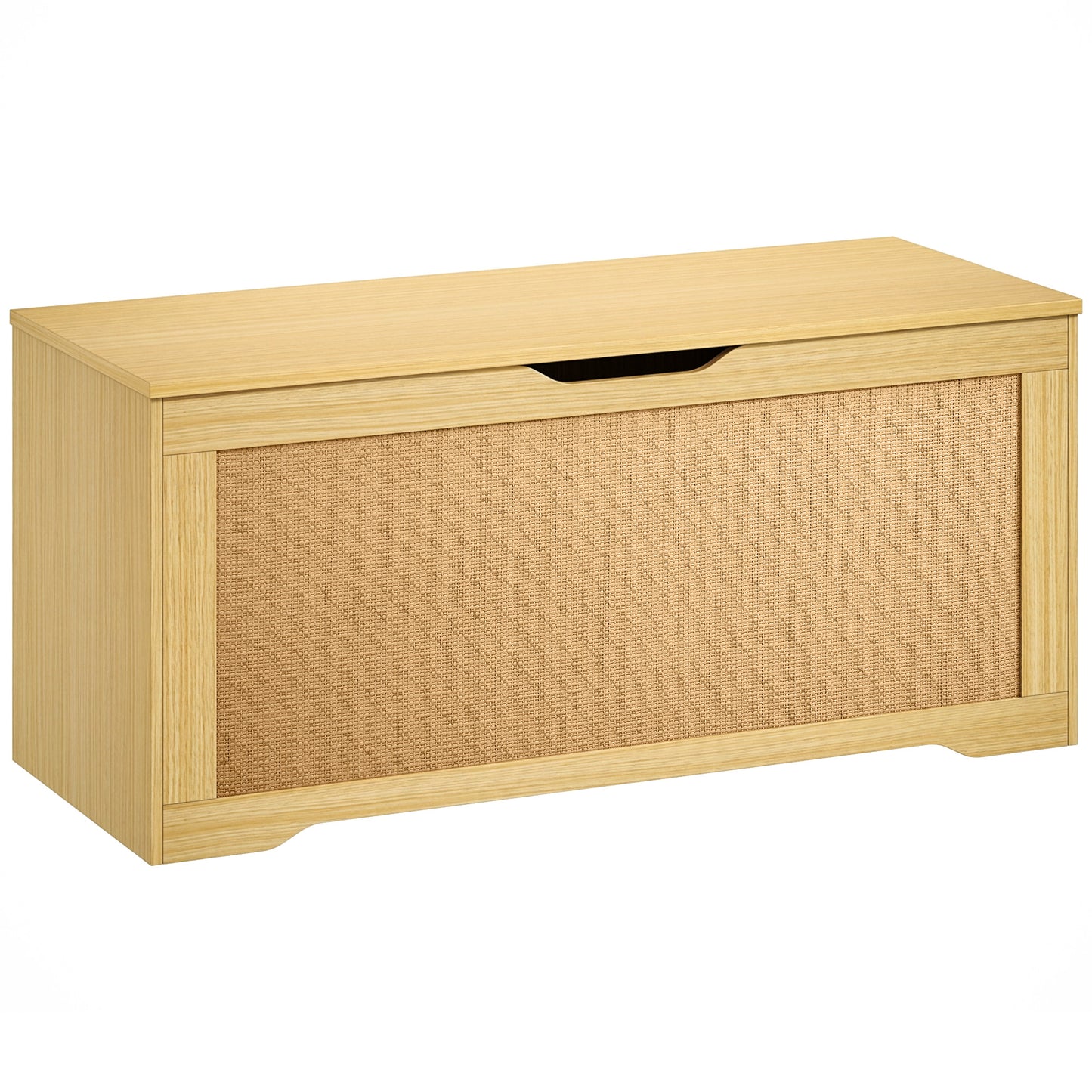  Storage Chest Lift Top Oak 39.4"