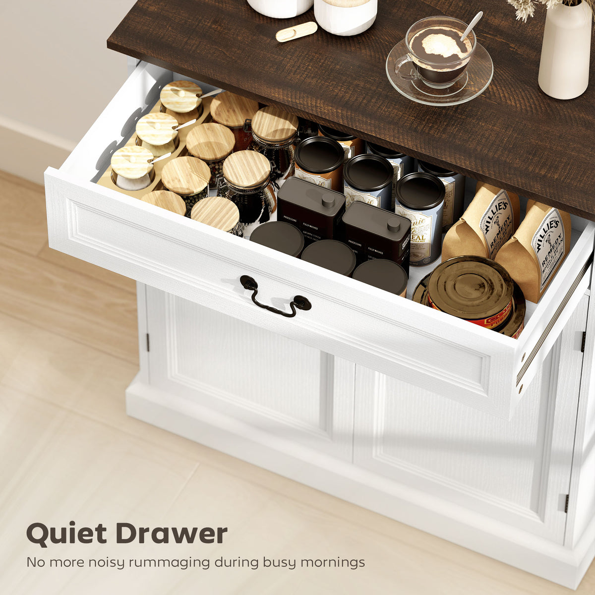 Farmhouse Sideboard with Thick Top – 31"W x 33"H