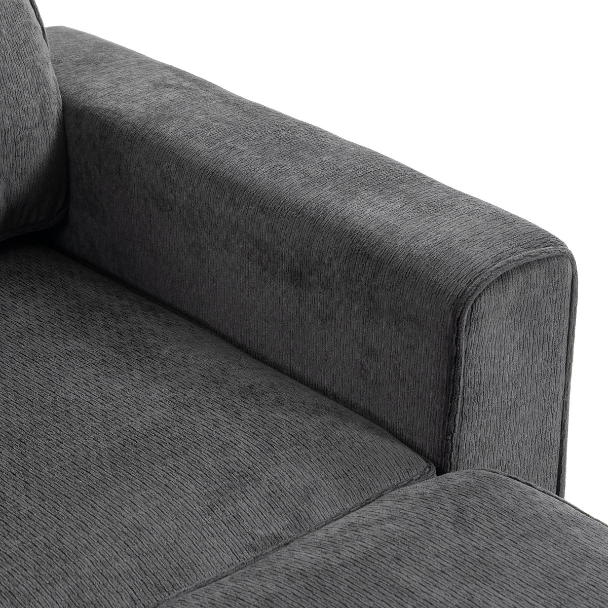 Modular Sleeper Sectional with Reversible Storage Ottoman