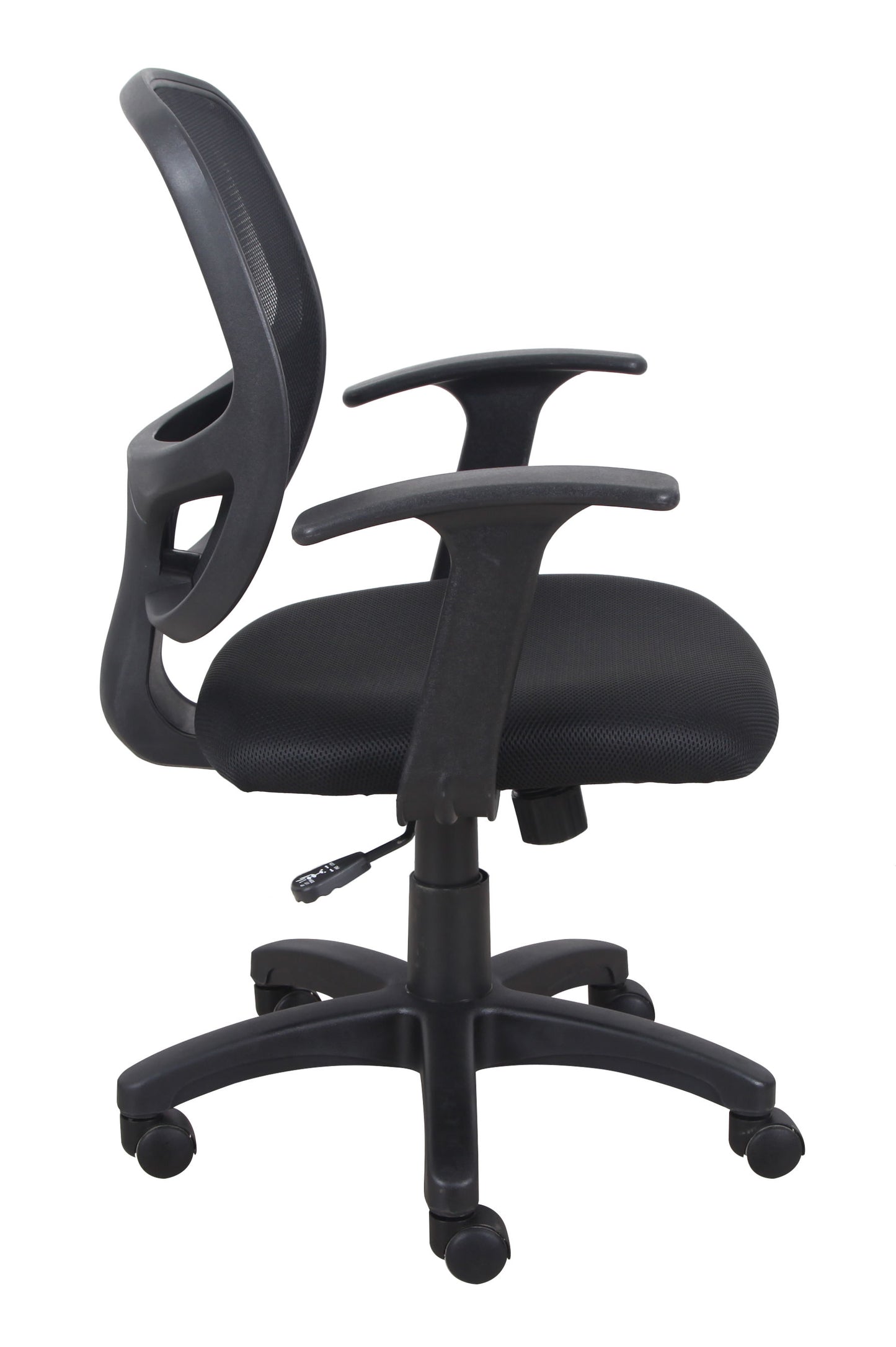 Eliza Mid-Back Ergonomic Mesh Office Chair with Adjustable Height Black