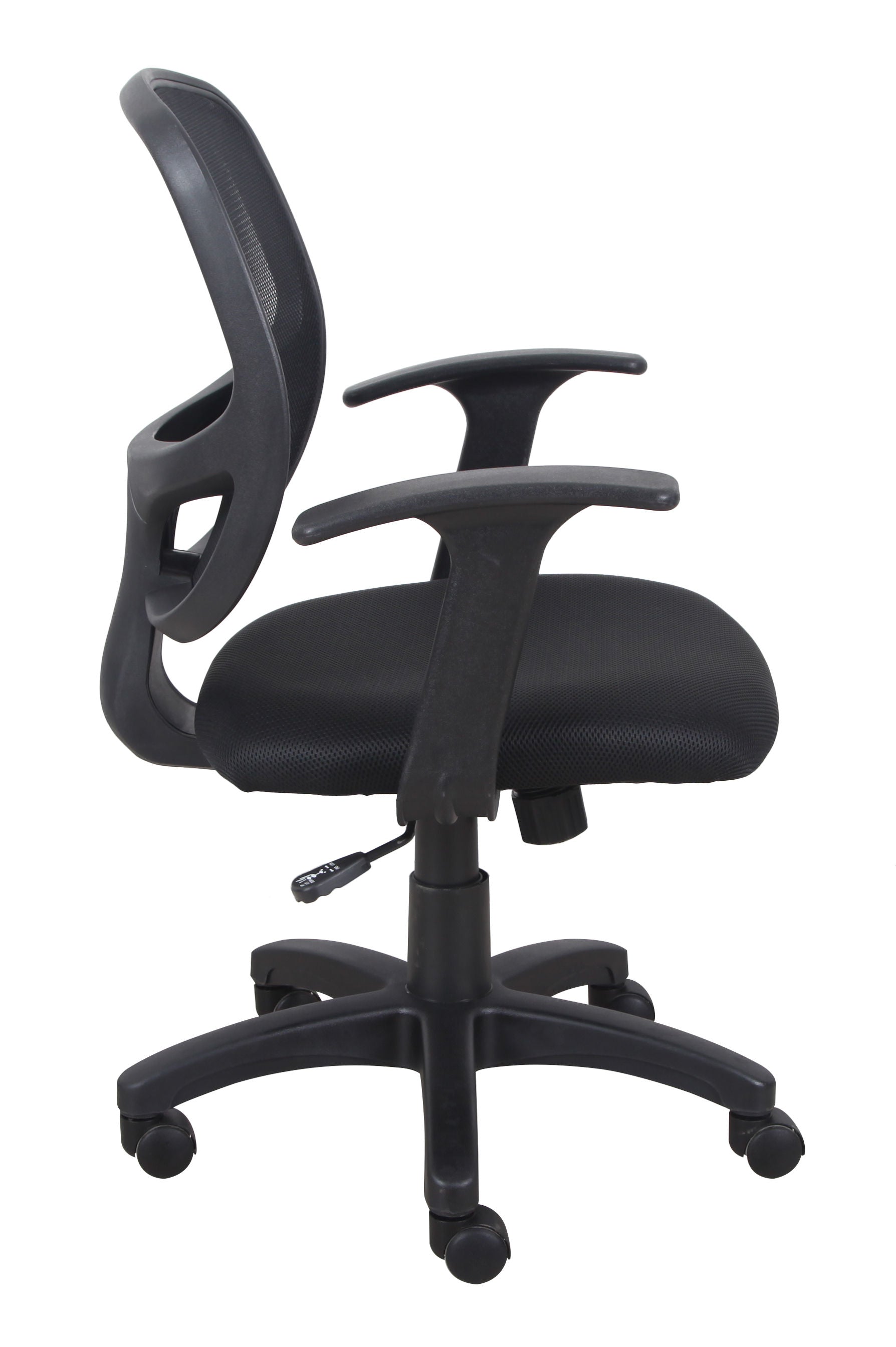 Eliza Mid-Back Ergonomic Mesh Office Chair with Adjustable Height Black