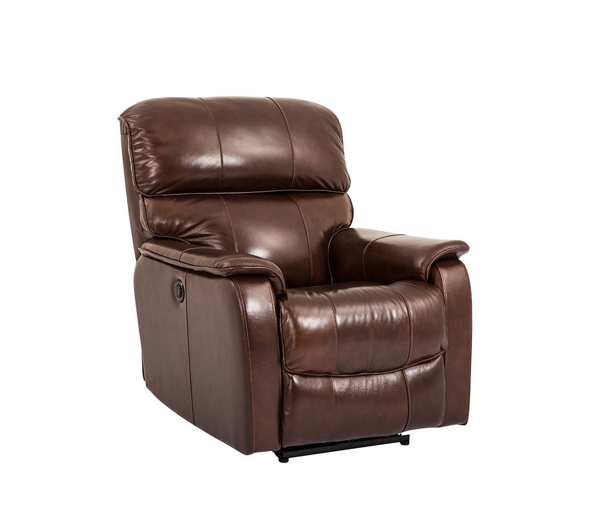 Ayla Power Recliner Chair with Plush Fabric Upholstery & High-Density Cushions