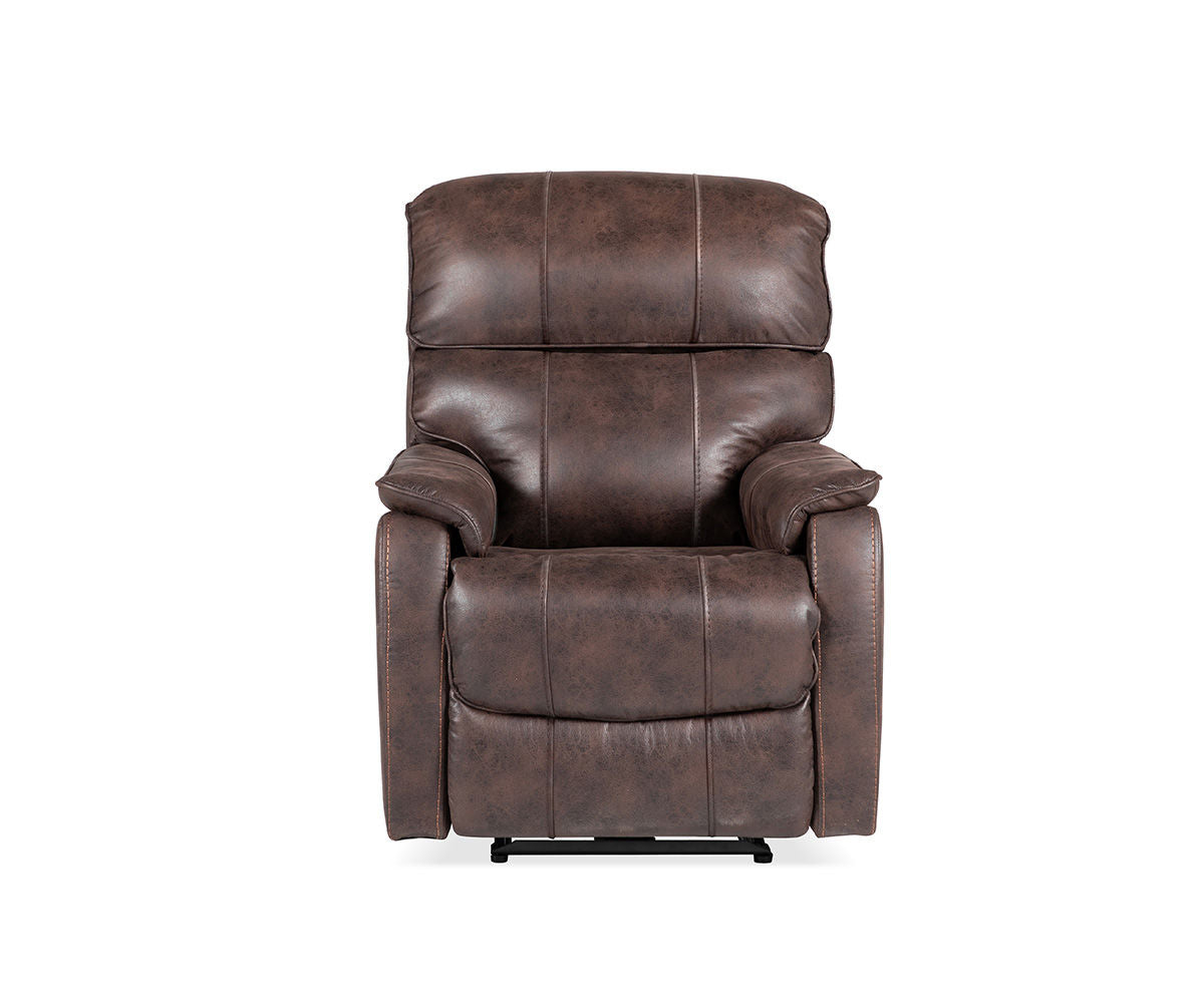 Ayla Power Recliner Chair with Plush Fabric Upholstery & High-Density Cushions