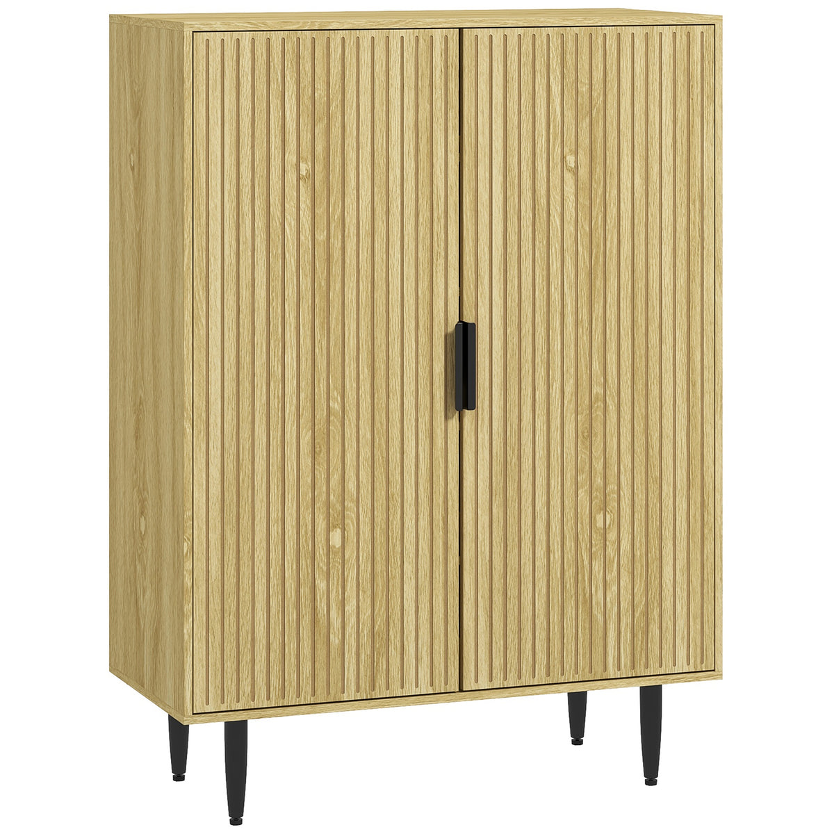 Entryway Shoe Cabinet with 5-Tier Shelving – 32"W x 43"H